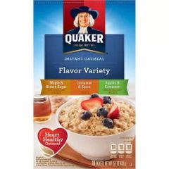 Quaker Flavor Variety Instant Oatmeal